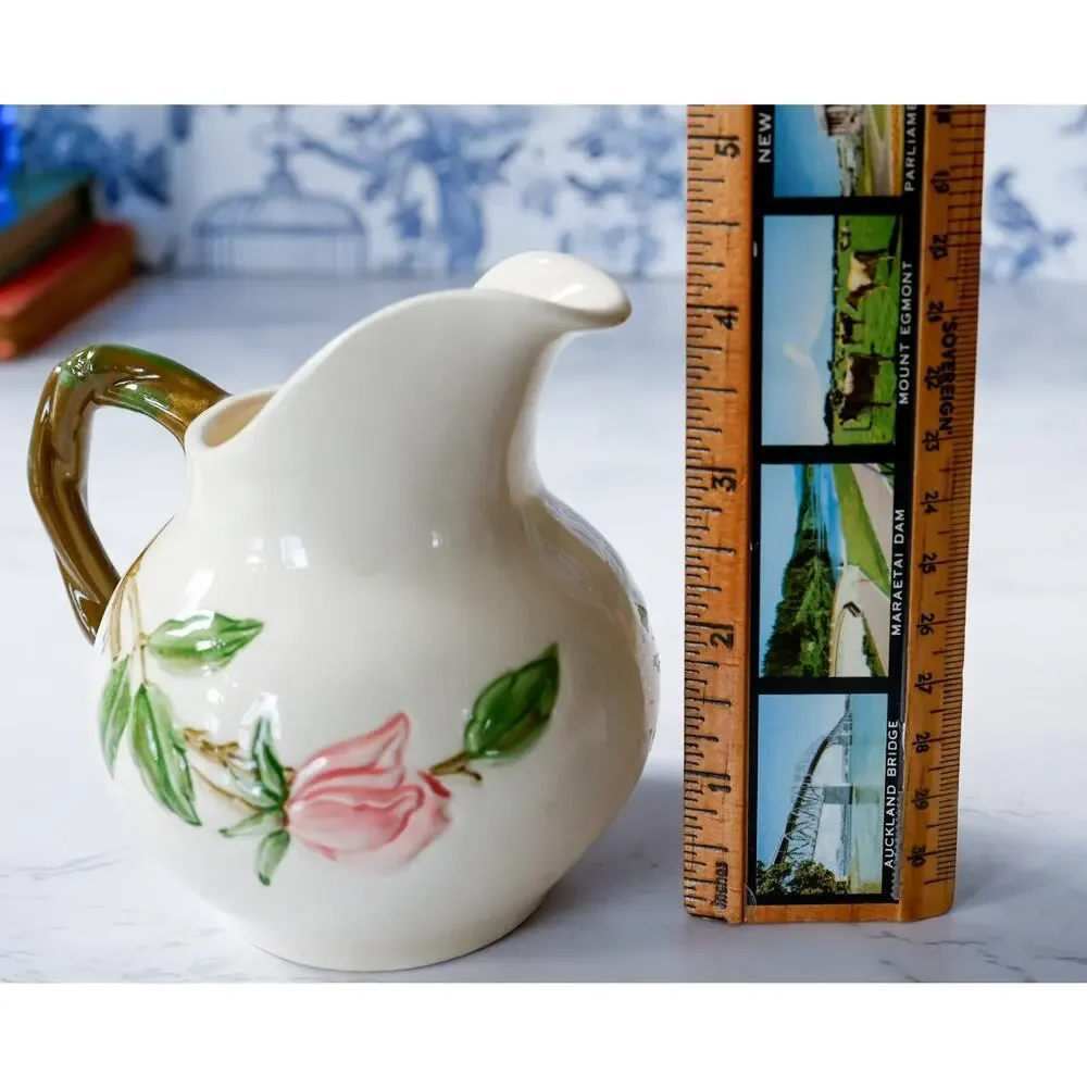 VTG 1940s Franciscan Desert Rose USA Creamer Pitcher Retro MCM Cottage Country